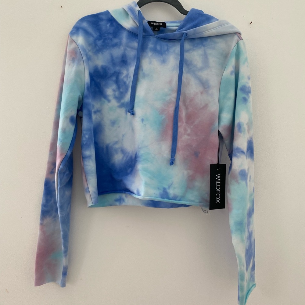 Wildfox Ivy Cropped Hoodie